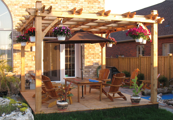 Cedar Pergola Kits | Breeze 10x12 Pergola - Outdoor Living Today