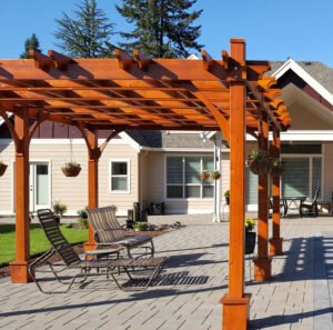 Premium Cedar Pergola Kit 12x20 - Outdoor Living Today