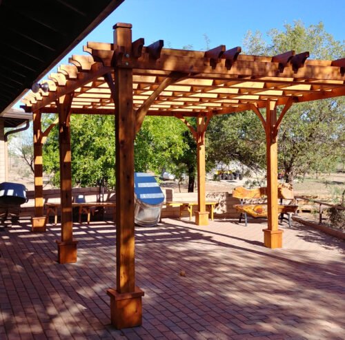 Cedar Pergola Kit 12x20 - Outdoor Living Today