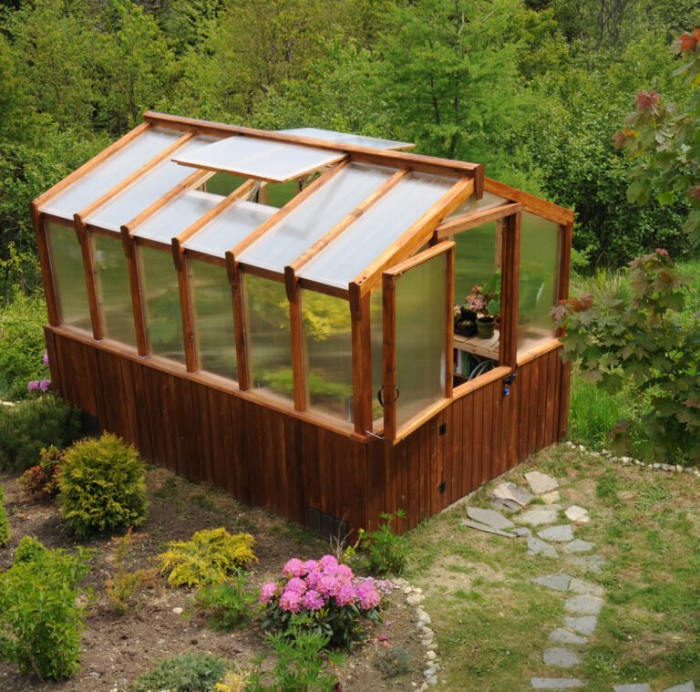 Cedar Greenhouse Kit 8x12