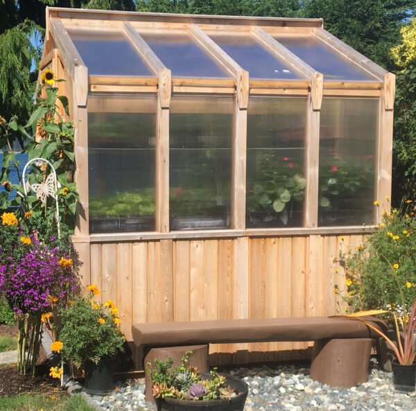 Cedar Greenhouse Kit 8x8