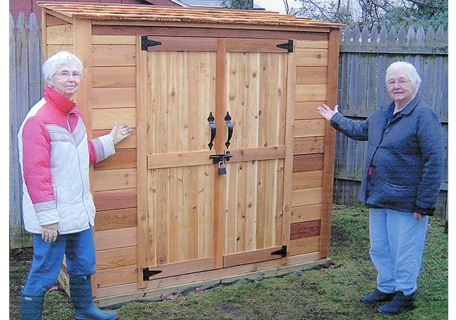 Outdoor Storage Shed, Small Garden Sheds 6 X 3