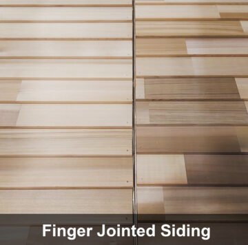 Finger Jointed Siding