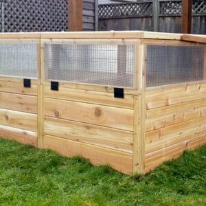 Mini Greenhouse Kit with Raised Garden Bed | 6x3