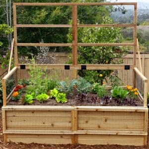 Gardening Raised Bed Trellis 6x3 5 web