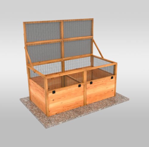 6x3 Raised Garden Bed With Trellis