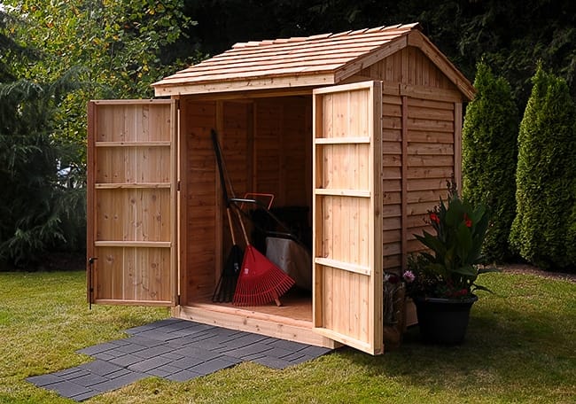 Wooden Sheds 6x6 Shed Maximizer Storage Shed - Outdoor 