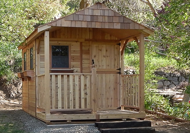 Cedar Shed Kits - Outdoor Living Today