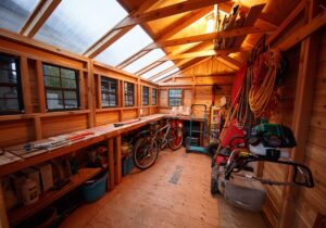 Cedar Shed Kit - Interior