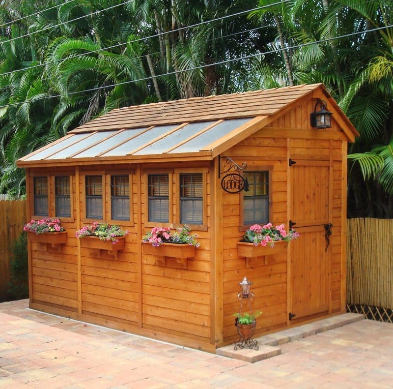 Sunshed Garden Shed 8'x12' - Outdoor Living Today