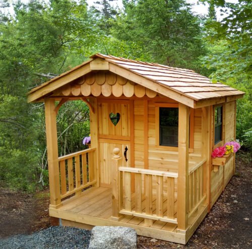 Playhouse with Sandbox | 6'x9' - Outdoor Living Today