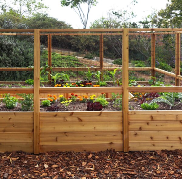 8x12 Deer Proof Raised Garden Bed | Outdoor Living Today