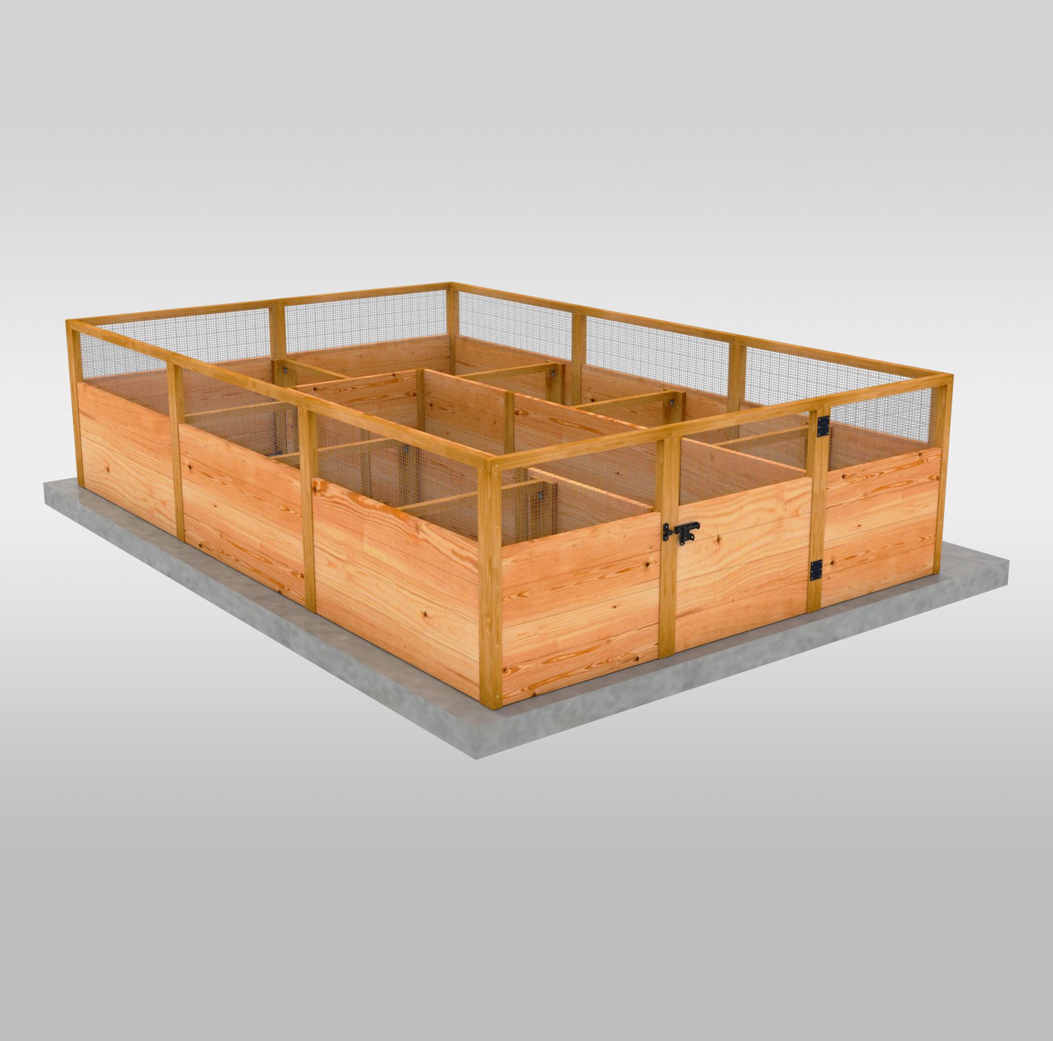 Cedar Raised Garden Bed 8x12