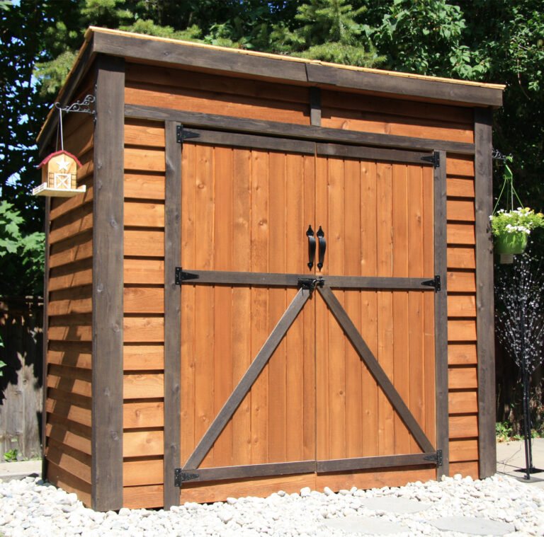 Discover the GardenSaver 8x4 Cedar Storage Shed