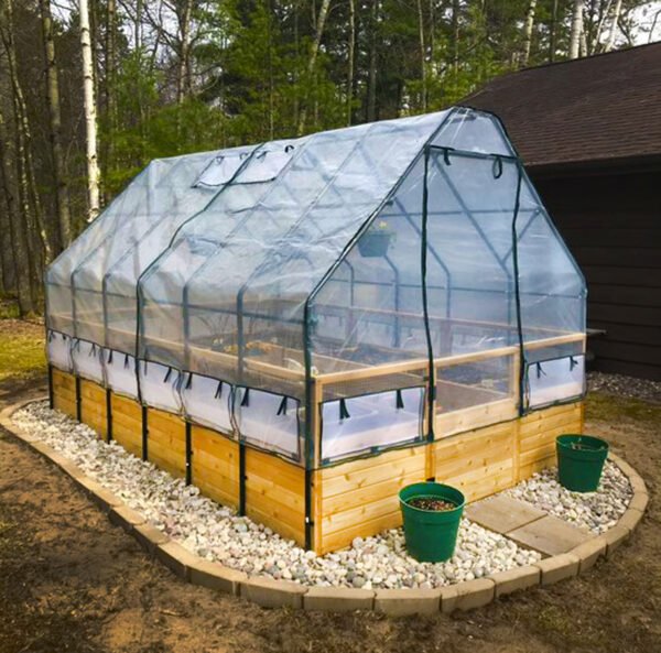 8x12 Greenhouse Raised Garden Bed | Outdoor Living Today