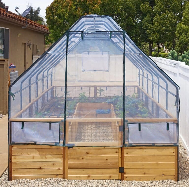 8x16 Greenhouse Raised Garden Bed | Outdoor Living Today