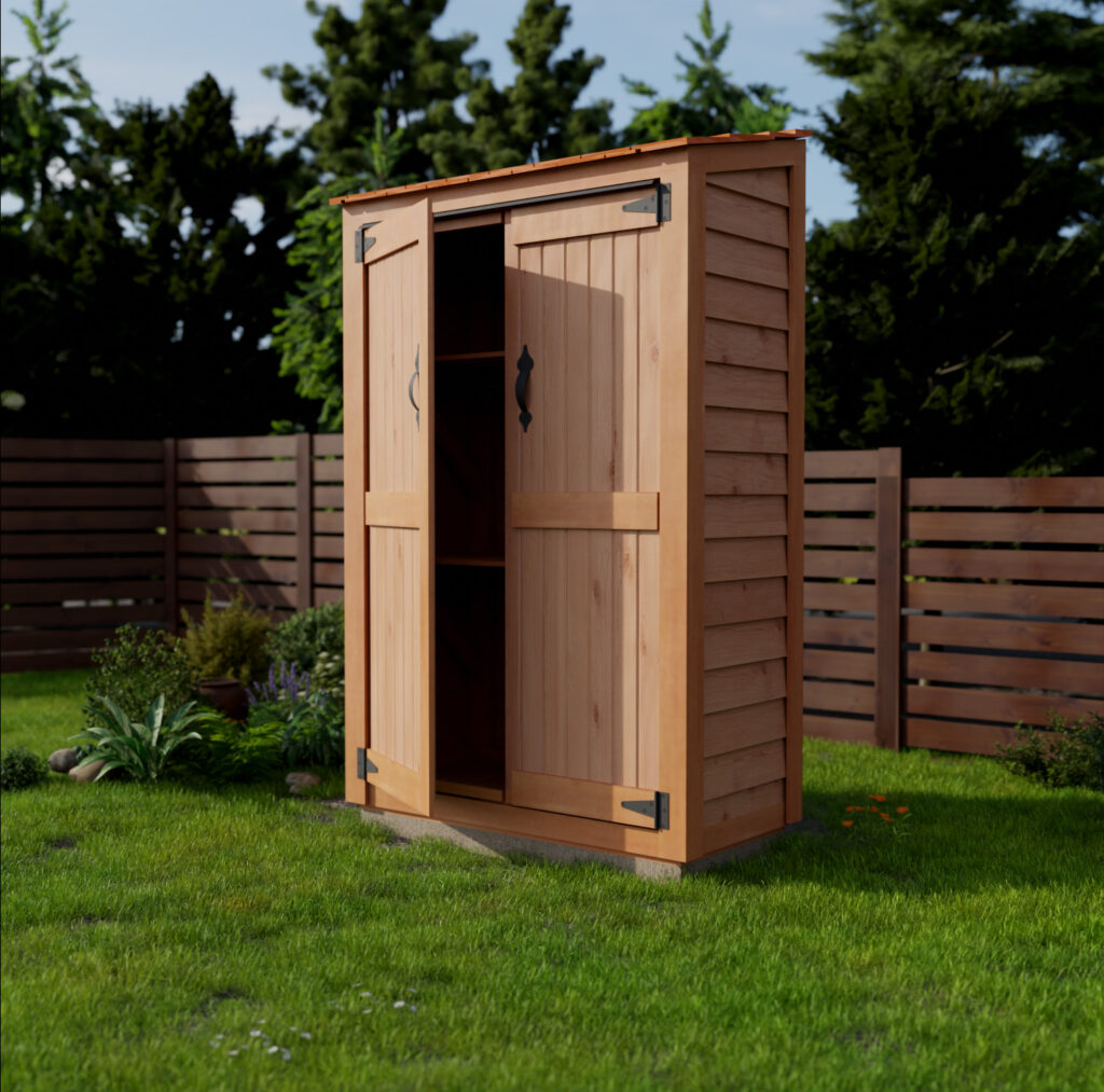 Storage Unit, Garden Chalet 4x2 - Outdoor Living Today