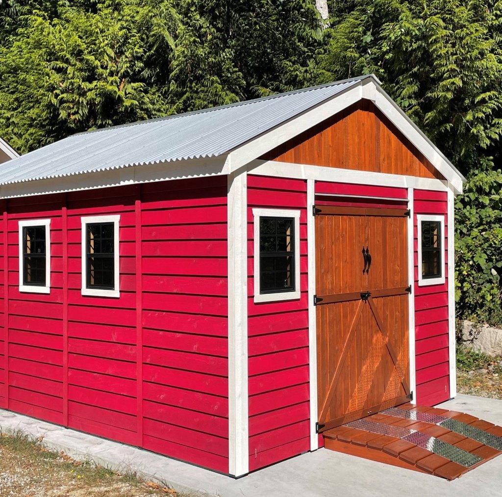 Cedar Shed Kit Space Master 12 X 12 Outdoor Living Today