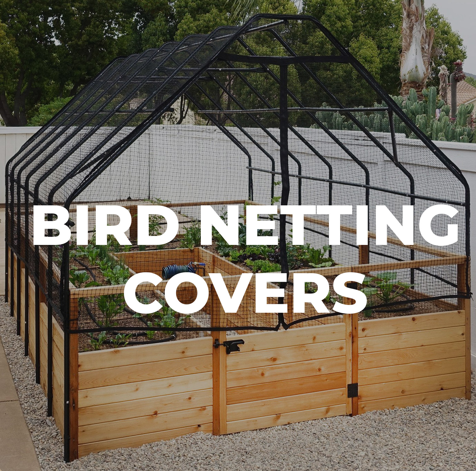 Bird netting covers