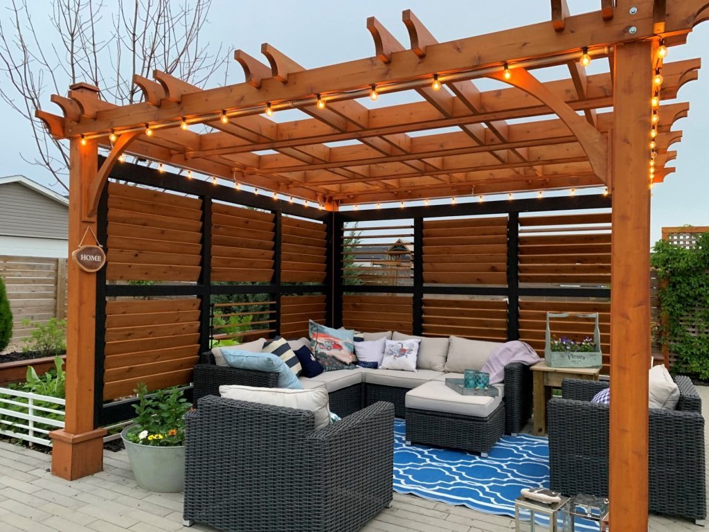 10x10 Pergola Lissa Peeling 3